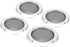 4pcs 2inch Car Speaker Grill,Speaker Grill Covers,Audio Speaker Grille Protective Decorative Audio Speaker Mesh Grille ABS Plastic Frame with Meta...