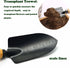 Garden Tools Set-Garden Trowel, Large Succulent Plant Transplant Trowel Set,3 Piece Large Premium Gardening Hand Kit,1 Narrow Shovel,1 Wide Shovel...