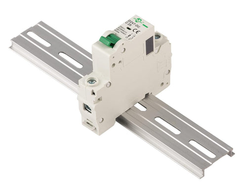 DC Miniature Circuit Breaker - Mini Home Circuit Breaker 12V-250V DZ47-63 Din Rail Mount 1 Pole 25A...