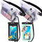 Waterproof Phone Pouch Fanny Pack, Cruise Essentials 4-Piece Set, Waterproof Bag for Beach Vacation Kayak Cruise Accessories,Waterproof Phone Case...