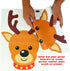 Stickamajigger Stick the Red Nose on the Reindeer Poster Game - Restickable Reusable...