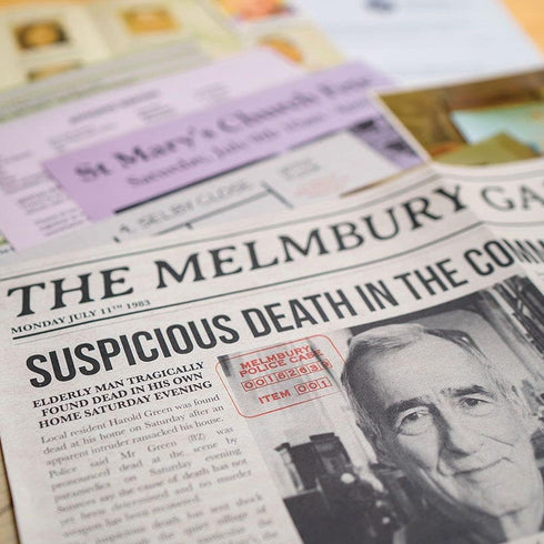 ThinkFun Cold Case: A Pinch of Murder – A Murder Mystery Game in a Box for Ages 14 and Up...