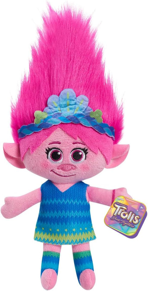 DreamWorks Trolls Band Together 8-inch Small Plush Poppy and Viva 2-Piece Set, Stuffed Animals...
