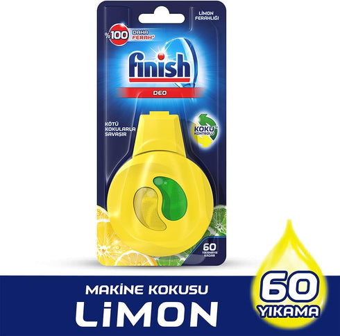 Finish Dishwasher Air Freshener Lemon - 60 Washes...