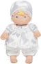 Baptism First Baby Doll - Christening Doll in White Satin Dress for Baby, 12" - Baptism Gifts for Girl or Baptism Gifts for Boys - Special Christe...