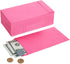 Okuna Outpost 100 Pack Money Envelopes for Cash, Payroll, Money Saving, Coins, Currency, 100GSM, Pink (4 x 7 In)...