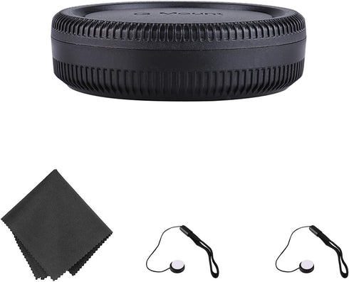 Camera Body Cap & Rear Lens Cap Cover Protector Caps for Fuji G Mount Camera GFX 100S 100 50R 50S II & for Fujinon GF Lens GF 23mm 30mm 45mm 50mm ...