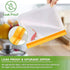 IDEATECH Reusable Storage Bags, 12 Pack BPA Free PEVA Reusable Freezer Bags,Reusable Gallon Bags, Reusable Sandwich Bags, Silicone Food Bags for W...