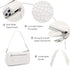 JEEHAN Quilted Crossbody Bags for women Designer Shoulder Handbags Small Purse...