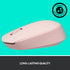 Logitech M170 Wireless Mouse for PC, Mac, Laptop, 2.4 GHz with USB Mini Receiver, Optical Tracking, 12-Months Battery Life, Ambidextrous - Rose...
