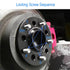 Wheel Studs, 5 Pack 49mm Long & M12x1.5 Wheel Stud and Lug Nuts, OEM Number 610-266 90942-02049, Tire Bolts Replacement for Toyota Chevrolet Lexus...