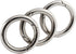 6pcs 35mm Round Spring Snap Hooks Clip DIY Accessories for Handbag Purse Shoulder Strap Key Chains Buckle Zinc Alloy Circle Round Metal Spring Key...