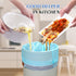 JOYEUX 4 Gallon Small Trash Bags, No-Tearing Drawstring Garbage Bags for Bathroom Kitchen, Beachside Breeze Scent, 60 Count...