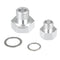 Oil Pressure Coolant Adapter Fitting Sensor Adapter for LS Series Engine/Front/Oil Pressure Sensor Adapter/Durable / 1 Set/Silver Tone...