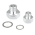 Oil Pressure Coolant Adapter Fitting Sensor Adapter for LS Series Engine/Front/Oil Pressure Sensor Adapter/Durable / 1 Set/Silver Tone...