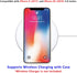 JIAXIUFEN Compatible iPhone X iPhone Xs Case Gold Sparkle Glitter Blue Marble Slim Shockproof Flexible Bumper TPU Soft Case Rubber Silicone Cover ...