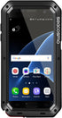 seacosmo Case for Samsung Galaxy S7, Shockproof Dustproof Rainproof Military Grade Full Body Protective Case with Tempered Glass Screen Protector ...