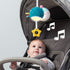 Taf Toys Musical Mini Moon, On-The-Go Pull Down Hanging Music and Lights Infant Toy | Parent and Baby’s Travel Companion, Soothe Baby, Keeps Baby ...