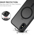 Telaso iPhone X Case, iPhone Xs Phone Case Compatible with Magsafe Wireless Charging Translucent Matte Back Slim Shockproof Anti-Scratch Anti-Yell...
