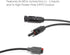 BioLite, Solar MC4 to HPP Adapter Cord, 15” for Solar Compatibility, Works with BaseCharge Power Stations...