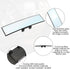 Rear View Mirror for Car, 12.1 inch Interior Clip-on Panoramic Convex Rearview Mirrors, HD Anti Glare Wide Angle and Reduce Blind Spot, Universal ...