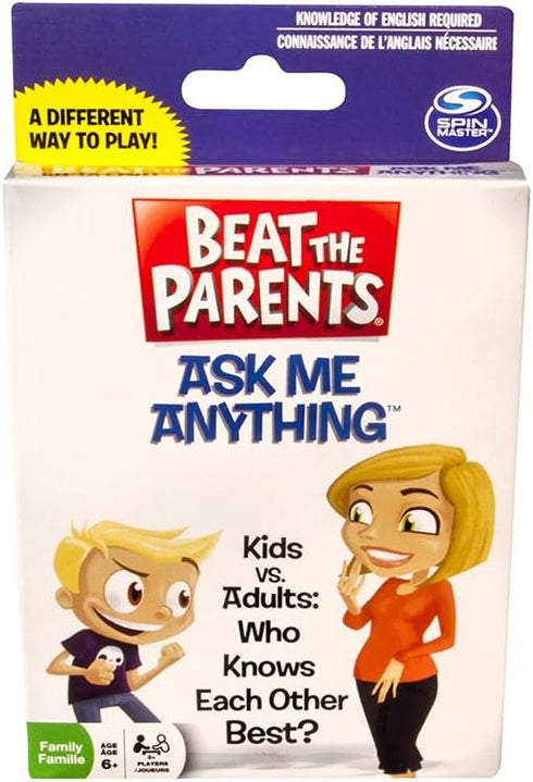 Spin Master Beat The Parents Card Game...