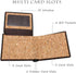 boshiho RFID Blocking Cork Wallet, Slim Bifold Vegan Credit Card Holder Coin Purse Eco Friendly Gift for Men and Women...