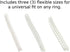 Easy Ring Adjusters - Quickly fit The size of your ring/band (3 sizes included) - Invisible Silicone Ring Sizers, Resizers for Loose Rings for Wom...