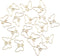 20 Pcs Butterfly Paperclip Bookmark Metal Art Clips Office Supplies Set Binder Folders Metal File Holder for Notebooks Scrapbooks File Organizer, ...