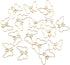 20 Pcs Butterfly Paperclip Bookmark Metal Art Clips Office Supplies Set Binder Folders Metal File Holder for Notebooks Scrapbooks File Organizer, ...