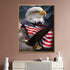 BOMUVI Paint by Numbers for Adults Beginner Paint by Numbers for Adults Eagle Paint by Number Kits Acrylic Painting Ameriacan Flag Paint by Number...