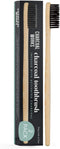 Charcoal Works Adult Charcoal Infused Bamboo Toothbrush, Natural, Pack of 2...