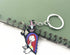 2 PCS Halloween Nightmare before Christmas Horror Keychain, Jack Sally Zero The Dog Oogie Boogi Key Chain for Women and Men...