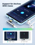 USB C to 3.5mm Audio Adapter, USB Type C to 3.5mm Female Headphone Jack Dongle Aux Adapter DAC Stereo HiFi Right Angle for iPhone 15 Pro Max/15 Pr...