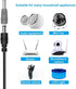 5V USB to DC Power Cable,Universal 5V DC 1.5M Charging Cable Power Cord with 11 Interchangeable Plugs Connectors Adapter for Webcam Router, Power ...