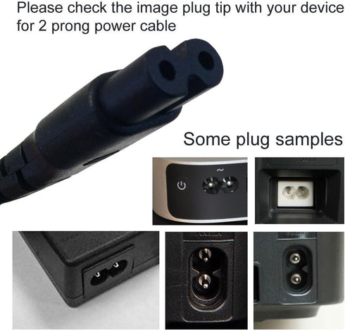 AC Power Supply Adapter Cable for Sony Playstation PS2 PS3 PSP PS4, LED LCD TV, Printer, DVD Player, Laptop Charger Cord by Honglei...