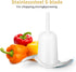 La Reveuse Electric Mini Food Processor Small Chopper 200 Watts 2-Cup Prep Bowl for Mincing Chopping Grinding Blending Pureeing (White)...