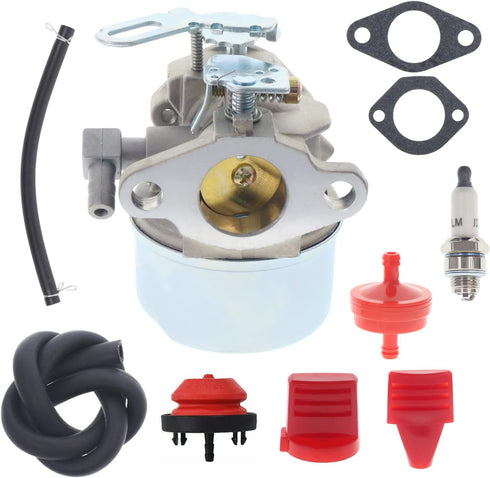 632107 Carburetor for Tecumseh 632107A 640084 640084A 640084b, for Toro 38035 38052 38054 421 521 3.5HP 4HP 5HP Snowthrower...