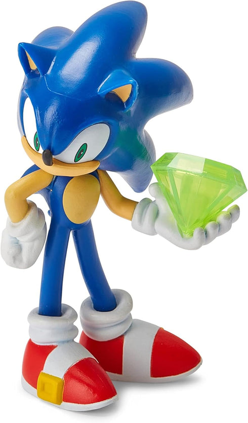 Sonic The Hedgehog Action Figure Toy – Sonic The Hedgehog figure with Tails, Knuckles, Amy Rose, and Shadow figure. 4 inch Action Figures - Sonic ...