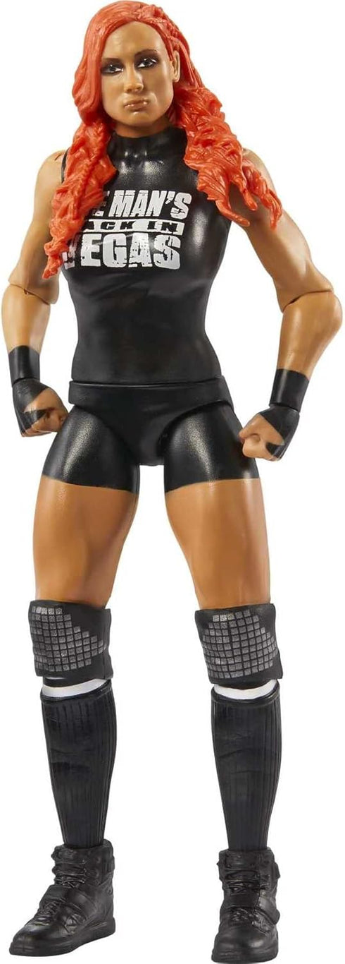 Mattel WWE Becky 'The Man' Lynch Basic Action Figure, Posable 6-inch Collectible for Ages 6 Years Old & Up...