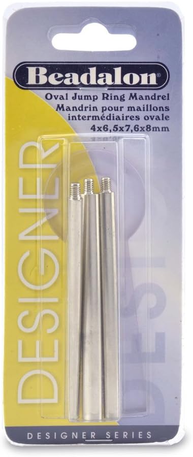 Beadalon Oval Jump Ring Maker, 4 x6, 5x7 and 6x8mm, Stainless...