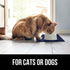 Gorilla Grip 100% Waterproof Raised Edge BPA Free Silicone Pet Feeding Mat, Dog Cat Food Mats Contain Spills Protects Floors, Placemats for Cats a...