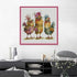 KYOQFVN Hen Chicken Cross Stitch Kits, 11CT Counted Cross Stitch Kits for Adults, Stamped Cross Stitch Patterns Needles Supplies, Beginner Embroid...