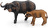 3 Pcs African Safari Bull Action Figure Toy, Realistic Buffalo Figurines Collection Playset Preschool Science Educational Learn Cognitive Props?...