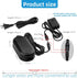 AC-PW20 AC Power Adapter NP-FW50 Dummy Battery Compatible with Cameras Sony Alpha ZV-E10 A7 A7R A7S A7II A7RII A7SII A6500 A6400 A6300 A6100 A6000...