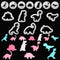 14 Pcs Dinosaur Clay Cutters Mini Dinosaur Shaped Earring Making Tool Kit Cute Jewelry Modeling Polymer DIY Supplies Embossing Animal Earring Mold...