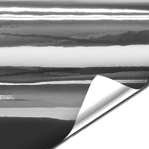 VViViD Gloss Silver Chrome Air-Release Vinyl Adhesive Tape Roll (3 Inch x 30ft)...