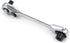 Geesatis 1/4 Inch Mini Double Headed Ratchet Wrench 72 Tooth Drive Socket and Screwdriver Bit Ratchet Set Rotator 5 Degrees Quick Install Release ...