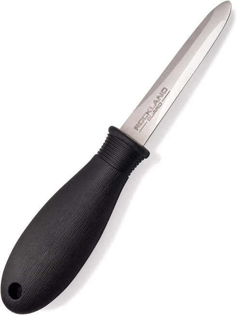 Rockland Guard Professional Oyster Shucking Knife Set - Includes 3.5" Stainless Steel Oyster Shucker with Non-Slip Handle & Bent Tip, Kitchen Cutt...