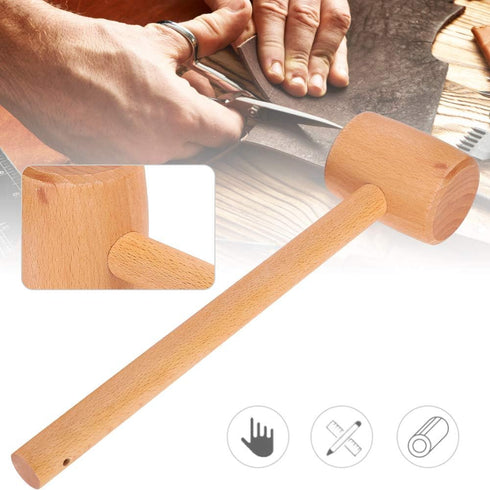 Hammer, Strong Easy To Use High Hardness Durable Mallet, for woodworking for Wood Carving...
